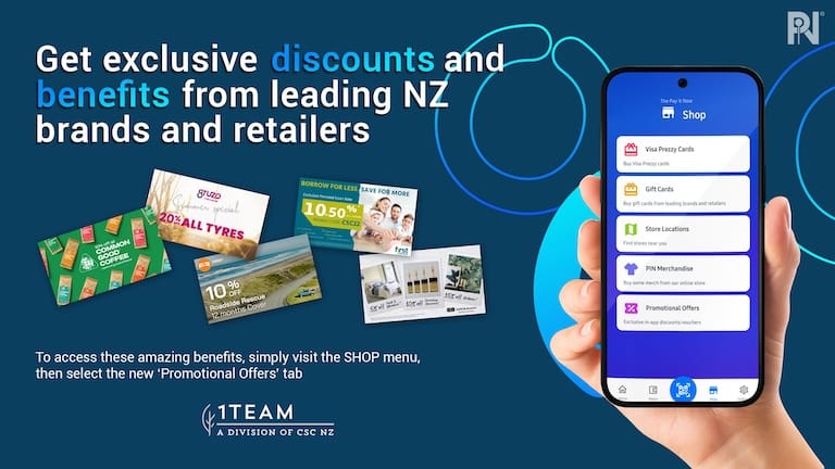 Get exclusive discounts and benefits from leading NZ brands and retailers